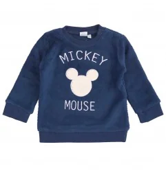 Βρεφική Μπλούζα Fleece Coral Disney Mickey Mouse - Μπλε Σκούρο (RH0044A) - Ζακέτες - Μπλούζες φούτερ