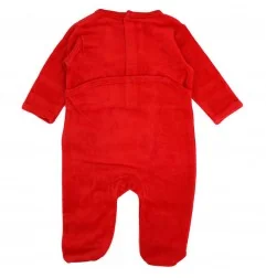 Disney Baby Minnie Mouse Βρεφικό Βελούδινο Φορμάκι "My First Night" - Κόκκινο (TH0334Α) - Φορμάκια χειμωνιάτικα (βελουτέ, fle...