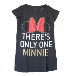 Disney Minnie Mouse βαμβακερό γυναικείο T-shirt- νυχτικό ύπνου (DIS MF 53 04 9200) - Γυναικεία νυχτικά