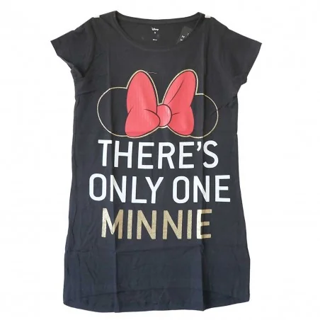 Disney Minnie Mouse βαμβακερό γυναικείο T-shirt- νυχτικό ύπνου (DIS MF 53 04 9200) - Γυναικεία νυχτικά