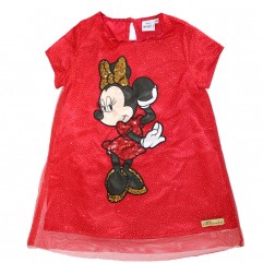 Disney Minnie Mouse παιδικό φόρεμα (HS1123) - Χριστουγεννιάτικα