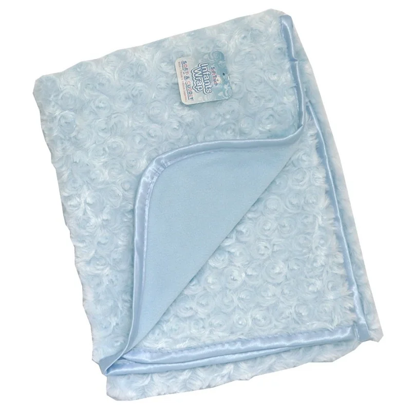 Soft Touch Βρεφική κουβέρτα BLUE ROSE MINK 75x100εκ. (FBP66B) Soft Touch Βρεφική κουβέρτα BLUE ROSE MINK 75x100εκ. (FBP66B)