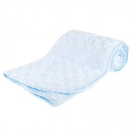 Soft Touch Βρεφική κουβέρτα BLUE ROSE MINK 75x100εκ. (FBP66B)