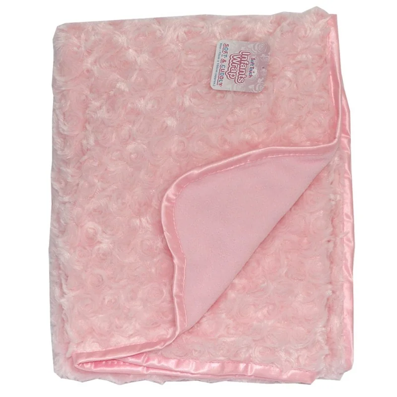 Soft Touch Βρεφική κουβέρτα ROZ ROSE MINK 75x100εκ. (FBP66P)
