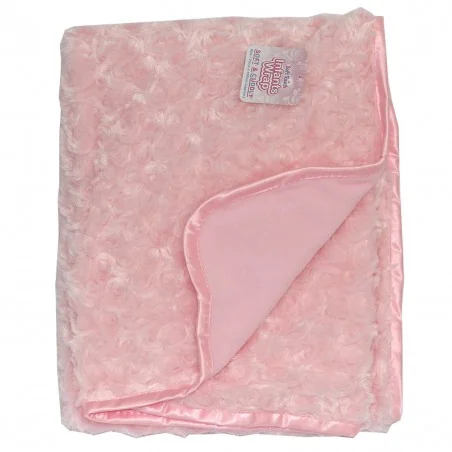 Soft Touch Βρεφική κουβέρτα ROZ ROSE MINK 75x100εκ. (FBP66P) - Βρεφικές Κουβέρτες