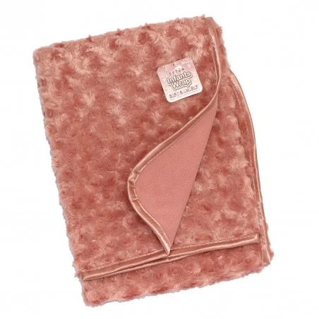 Soft Touch Βρεφική κουβέρτα Dasty Pink ROSE MINK 75x100εκ. (FBP66RO) - Βρεφικές Κουβέρτες