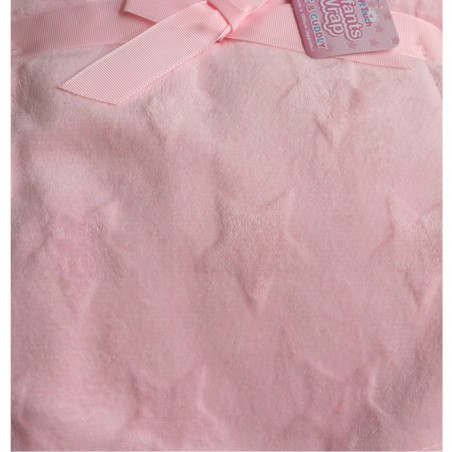 Soft Touch Βρεφική κουβέρτα ανάγλυφο- αστεράκι 75x100εκ. (FBP212P)