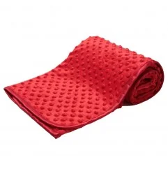 Soft Touch Βρεφική κουβέρτα RED BUBBLE MINK 75x100εκ. (FBP80RED) - Βρεφικές Κουβέρτες