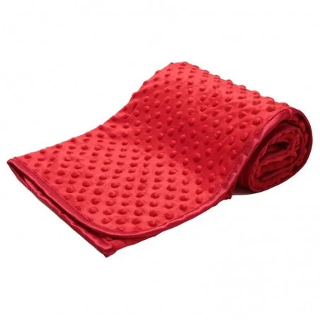 Soft Touch Βρεφική κουβέρτα RED BUBBLE MINK 75x100εκ. (FBP80RED)