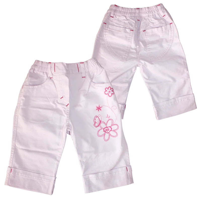 Παιδικό παντελόνι κάπρι για κορίτσια (MALWINA 213)