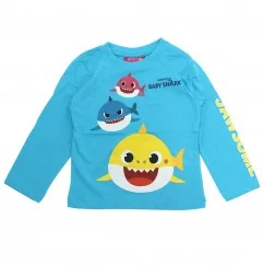 Baby Shark παιδικό μπλουζάκι για αγόρια (BS 52 02 003) - Μπλουζάκια Μακρυμάνικα (μακό)