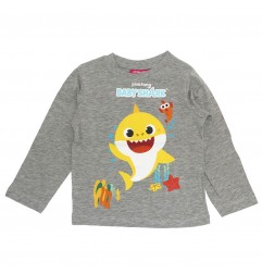 Baby Shark παιδικό μπλουζάκι για αγόρια (BS 52 02 004) - Μπλουζάκια Μακρυμάνικα (μακό)