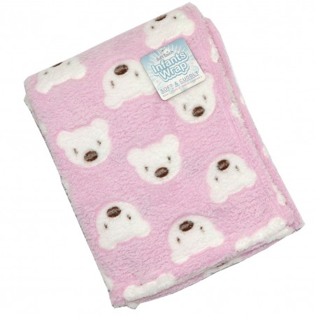 Soft Tuch Βρεφική κουβέρτα Bear Fleece Coral 75x100(FBP154) - Βρεφικές Κουβέρτες