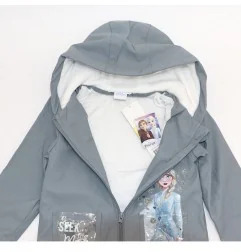 Disney Frozen Παιδικό μπουφάν αδιάβροχο - parka τύπου Softshell (HU1042) - Μπουφάν