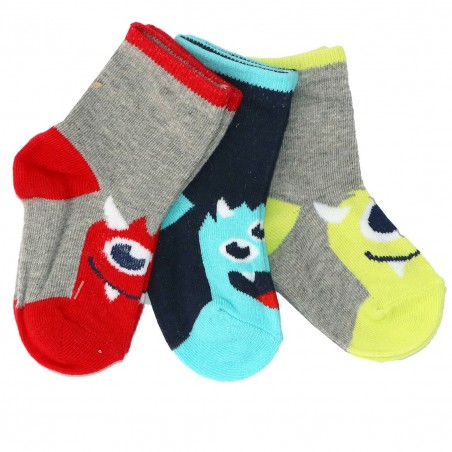 Βρεφικές Κάλτσες για αγόρια σετ 3 (44B863) - Βρεφικές Κάλτσες αγόρι