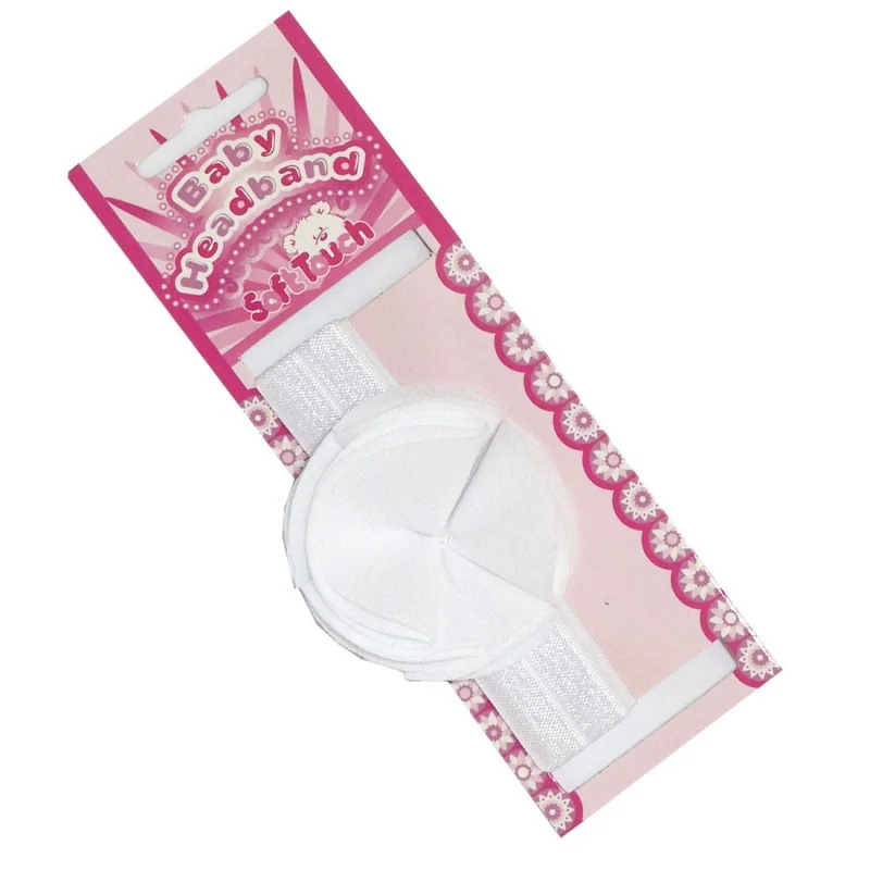 Βρεφική Ελαστική Κορδέλα Μαλλιών Soft Touch – Pure White με Τρισδιάστατο Λουλούδι (HB59) Βρεφική Ελαστική Κορδέλα Μαλλιών Soft Touch – Pure White με Τρισδιάστατο Λουλούδι (HB59)