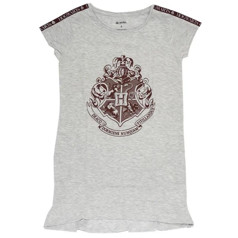 Harry Potter βαμβακερό γυναικείο T-shirt- νυχτικό ύπνου (HP 53 04 185/191 GREY) Harry Potter βαμβακερό γυναικείο T-shirt- νυχτικό ύπνου (HP 53 04 185/191 GREY)