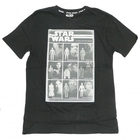 Star Wars Ανδρικό Κοντομάνικο μπλουζάκι (SW 53 02 8452/9115 black)