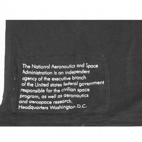 NASA ανδρικό Κοντομάνικο Μπλουζάκι (NASA 53 02 274/279) black