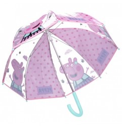 Peppa Pig Παιδική Ομπρέλα (007-0348 pink) - Κοριτσίστικες Ομπρέλες