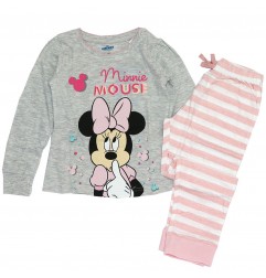 Disney Minnie Mouse Βαμβακερή πιτζάμα Για Κορίτσια (DIS MF 52 04 5948 pink) - Χειμωνιάτικες / εποχιακές πιτζάμες