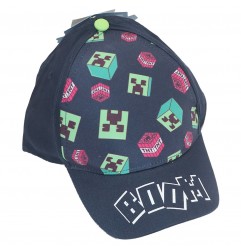 Minecraft παιδικό Καπέλο Τζόκευ Για αγόρια (FKC 49146) B - Καπέλα - Τζόκευ (καλοκαιρινά)