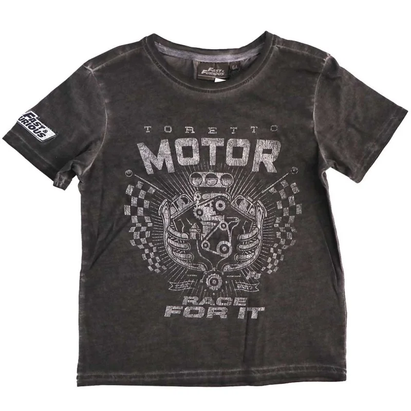 Fast & Furious Κοντομάνικο Μπλουζάκι Για αγόρια (FFER1006 GREY) Fast & Furious Κοντομάνικο Μπλουζάκι Για αγόρια (FFER1006 GREY)