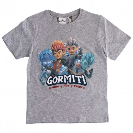 Gormiti Κοντομάνικο Μπλουζάκι Για αγόρια (UE6730 Grey)
