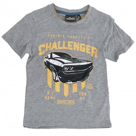 Fast & Furious Κοντομάνικο Μπλουζάκι Για αγόρια (FFER1017 GREY) - Κοντομάνικα μπλουζάκια
