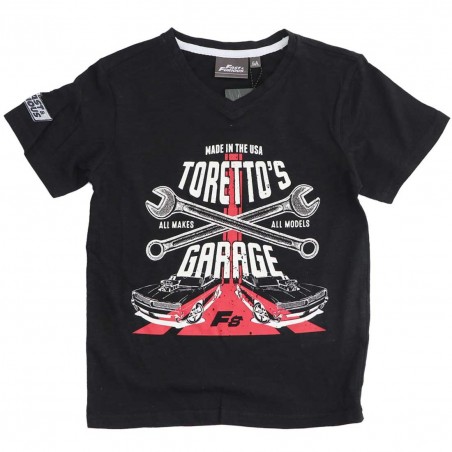 Fast & Furious Κοντομάνικο Μπλουζάκι Για αγόρια (FFER1007 Black) - Κοντομάνικα μπλουζάκια