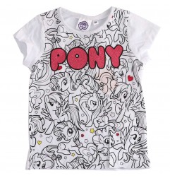 My Little Pony Κοντομάνικο μπλουζάκι για κορίτσια (HS1189 WHITE) - Κοντομάνικα μπλουζάκια