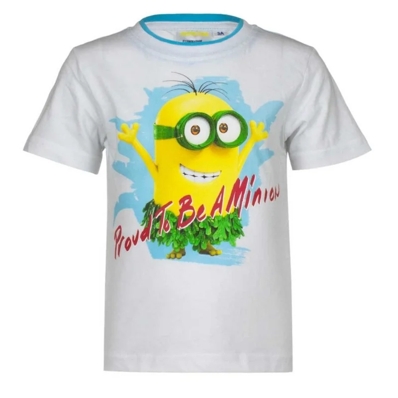 Minions Κοντομάνικο Μπλουζάκι Για αγόρια (EP1018 White) Minions Κοντομάνικο Μπλουζάκι Για αγόρια (EP1018 White)