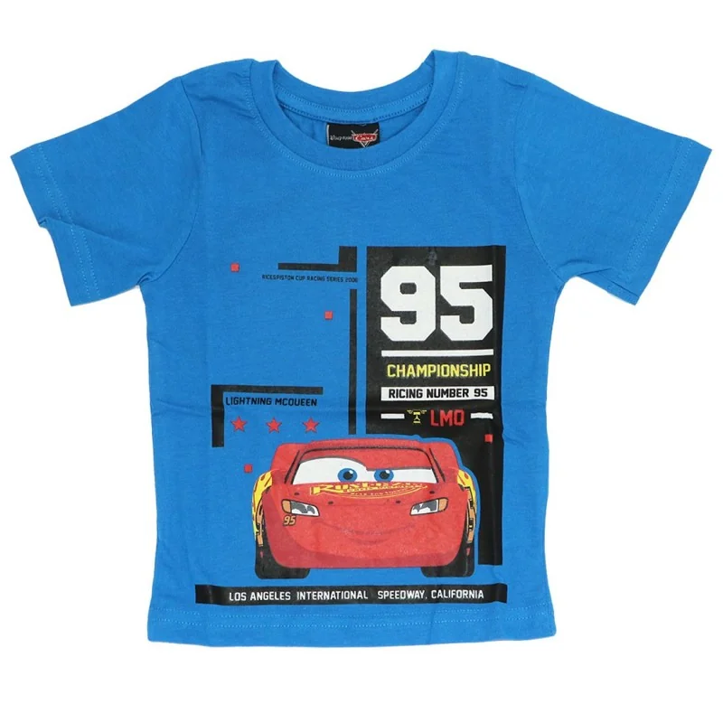 Disney Cars Κοντομάνικο μπλουζάκι για αγόρια (DIS C 52 02 9455 Blue) Disney Cars Κοντομάνικο μπλουζάκι για αγόρια (DIS C 52 02 9455 Blue)