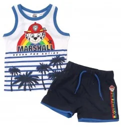 Paw Patrol Καλοκαιρινό Σετ Για αγόρια (UE1150White) - Καλοκαιρινά Σετ