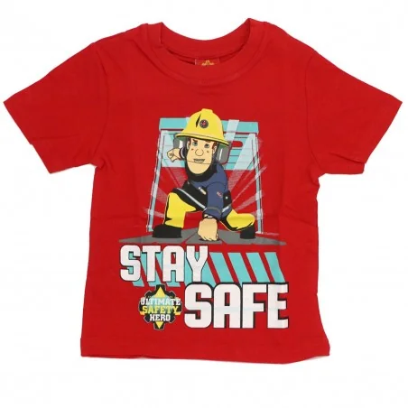 Fireman Sam κοντομάνικο μπλουζάκι για αγόρια (SAM 52 02 138) - Κοντομάνικα μπλουζάκια