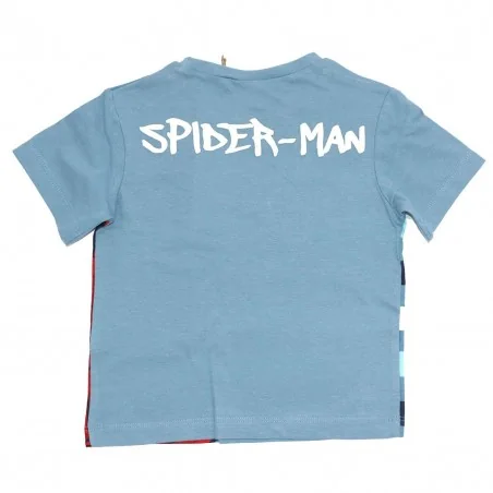 Marvel Spiderman κοντομάνικο Μπλουζάκι Για Αγόρια (EV1021.BIO Blue)