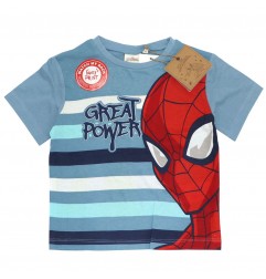 Marvel Spiderman κοντομάνικο Μπλουζάκι Για Αγόρια (EV1021.BIO Blue) - Κοντομάνικα μπλουζάκια
