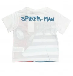 Marvel Spiderman κοντομάνικο Μπλουζάκι Για Αγόρια (EV1021.BIO White)