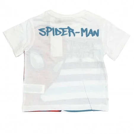 Marvel Spiderman κοντομάνικο Μπλουζάκι Για Αγόρια (EV1021.BIO White)