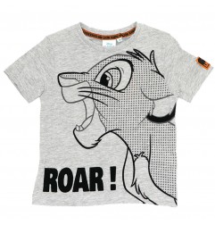 Disney Lion King Κοντομάνικο μπλουζάκι για αγόρια (EV1296 Grey) - Κοντομάνικα μπλουζάκια