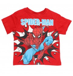 Marvel Spiderman κοντομάνικο Μπλουζάκι Για Αγόρια (EV1056 RED) - Κοντομάνικα μπλουζάκια