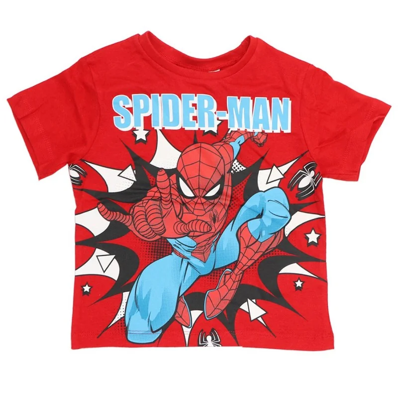 Marvel Spiderman κοντομάνικο Μπλουζάκι Για Αγόρια (EV1056 RED) Marvel Spiderman κοντομάνικο Μπλουζάκι Για Αγόρια (EV1056 RED)