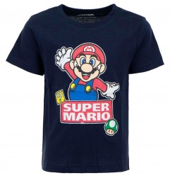 Super Mario Bros κοντομάνικο μπλουζάκι για αγόρια (MAR21-1991) - Κοντομάνικα μπλουζάκια