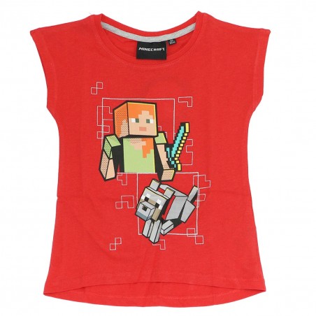 Minecraft Κοντομάνικο Μπλουζάκι Για κορίτσια (FKC49291 -252) - Κοντομάνικα μπλουζάκια
