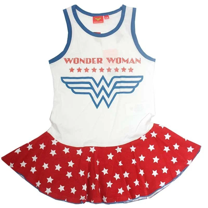 DC Super Hero Girls Παιδικό καλοκαιρινό Φορεματάκι (SE1290) DC Super Hero Girls Παιδικό καλοκαιρινό Φορεματάκι (SE1290)