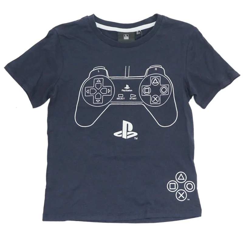 Play Station κοντομάνικο μπλουζάκι για αγόρια (FKC48689Navy)
