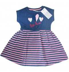 Little Marcel Παιδικό φόρεμα για κορίτσια (LMSE1043NAVY) - Καλοκαιρινά φορέματα