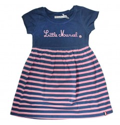 Little Marcel Παιδικό φόρεμα για κορίτσια (LMSE1044NAVY) - Καλοκαιρινά φορέματα