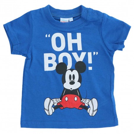 Disney Baby Mickey Mouse Κοντομάνικο Μπλουζάκι Για αγόρια ( ET0119) - Κοντομάνικα μπλουζάκια
