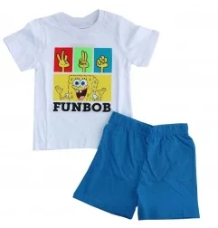 Spongebob Καλοκαιρινή Πιτζάμα Για Αγόρια (SB 52 04 201) - Πιτζάμες Καλοκαιρινές
